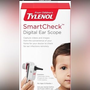 NIB SmartCheck Digital Ear Scope Tylenol Otoscope for iPhone
